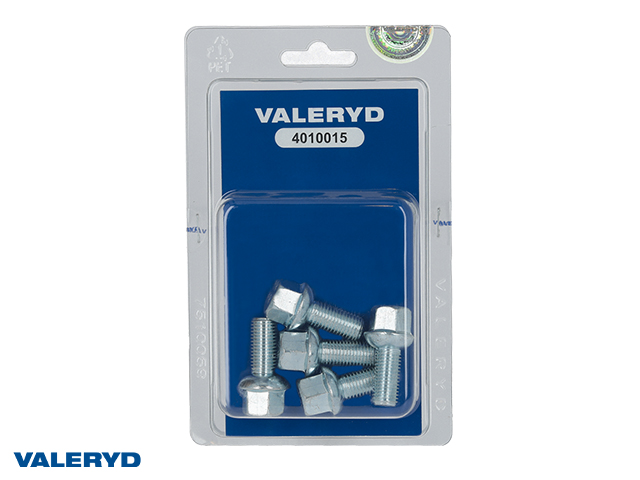 Vis de roue Sphérique universal. M12x1,5  hexagonal 17, (Jeu de 5)