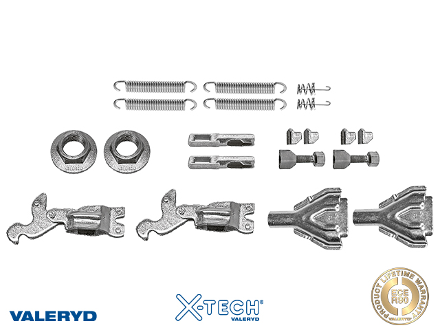Bremseskosæt 160x35 til Knott Superkit