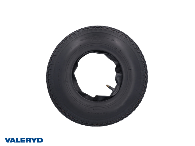 Tyre 4.80/4.00 x 8 4 PR incl. inner tube Max 270 Kg
