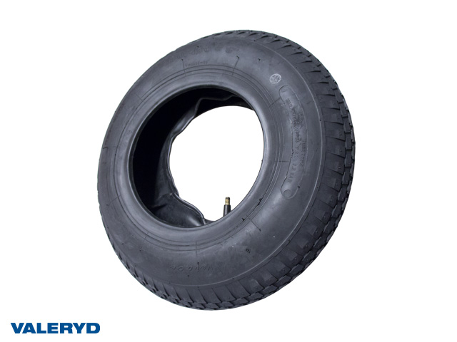 Tyre 4.80/4.00 x 8 4 PR incl. inner tube Max 270 Kg
