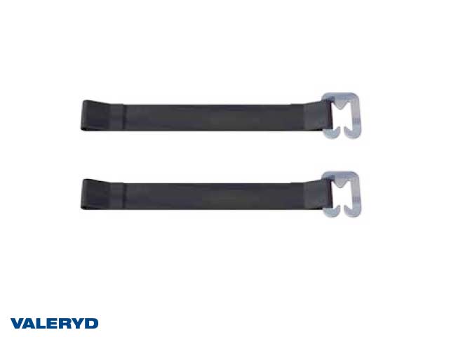Fastening strap 130-145 mm, PVC-Woven (2 pack)