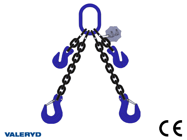 Chain sling, two part, 6mmx2m 1120Kg