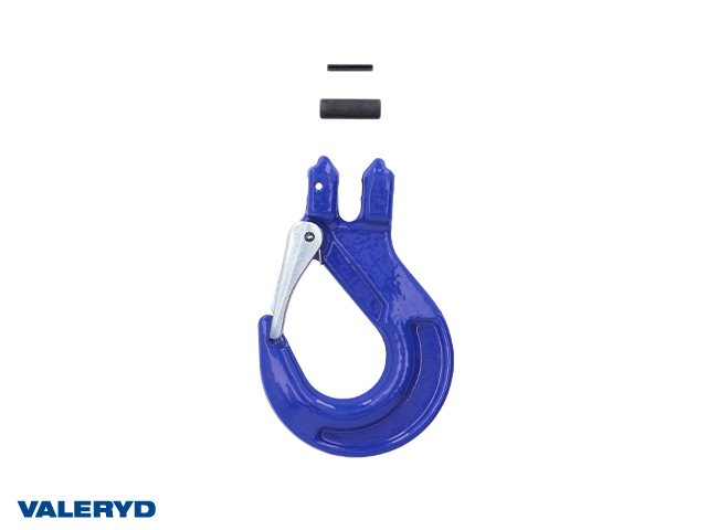 Clevis Sling Hook with latch G80 7/8-8mm, 2000Kg