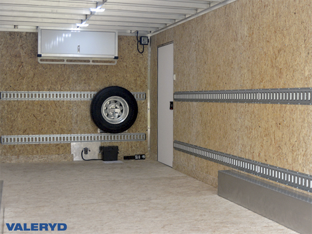 E Track Spare Dækmontering til trailere med boltbøjler