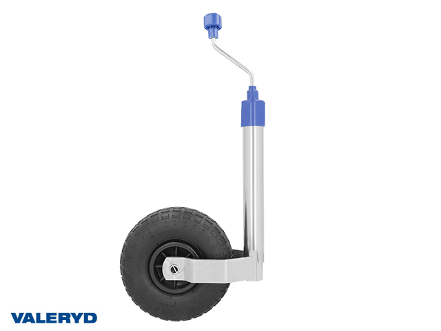 Støttehjul Ø48mm Plastfælg Pneumatiske gummihjul 260x85mm. Sidste 136Kg