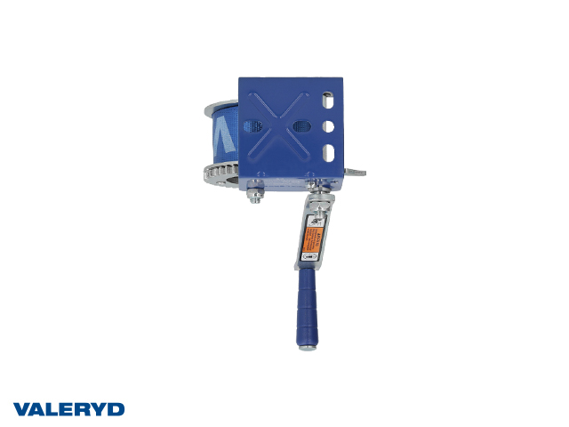 Winch VALERYD 800lbs/350kg Including strap 50mm x 7m