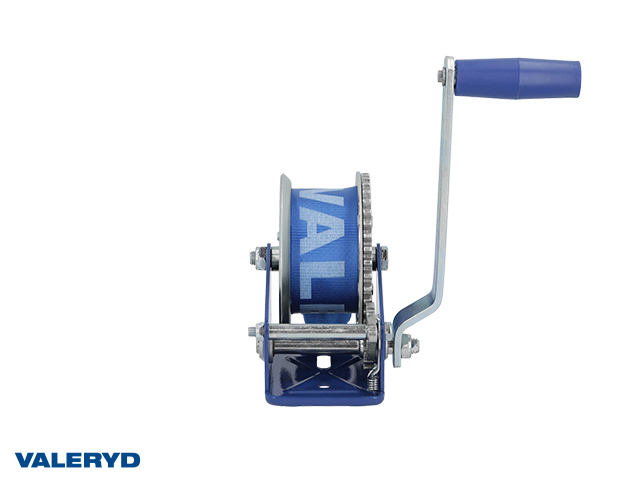 Winch VALERYD 1200lbs/550kg Including strap 50mm x 7m