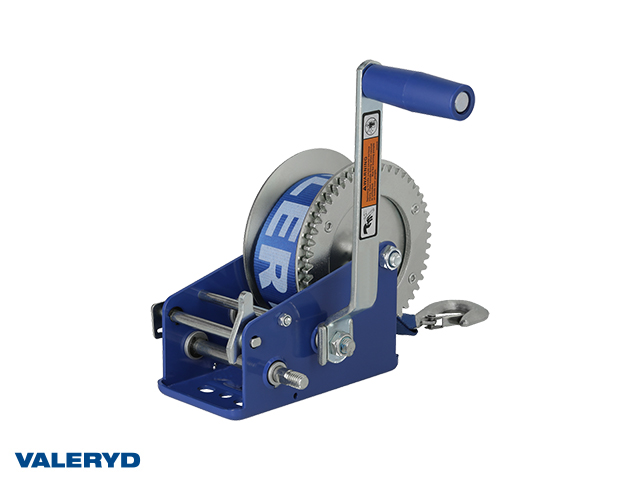 Winch VALERYD 1800lbs/800kg Including strap 50mm x 10m