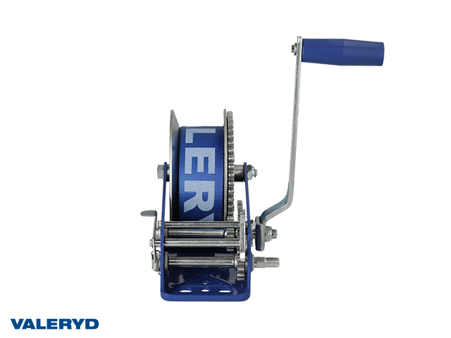 Winch VALERYD 1800lbs/800kg Including strap 50mm x 10m