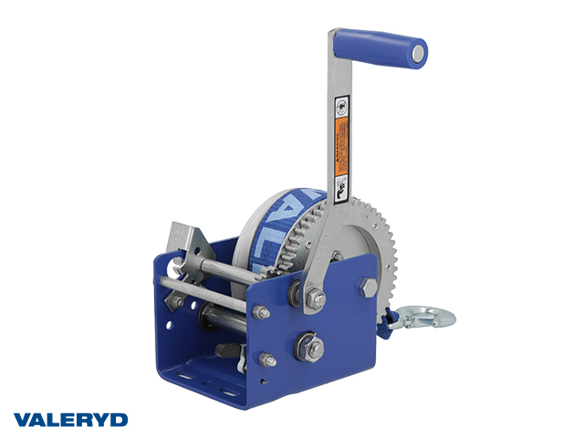 Winch VALERYD 3200lbs/1450kg Including strap 50mm x 6m