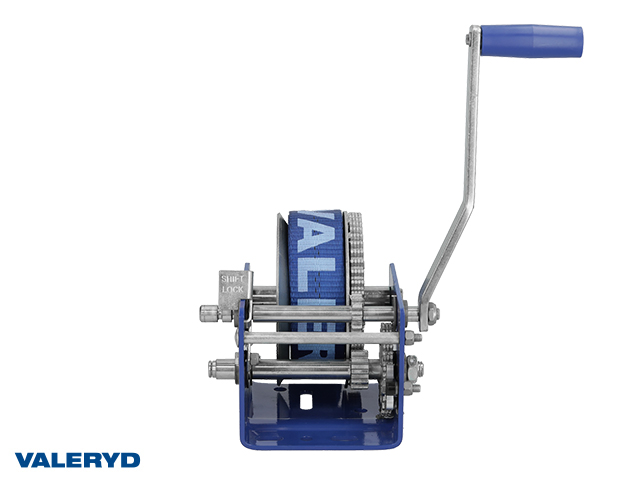 Winch VALERYD 3200lbs/1450kg Including strap 50mm x 6m