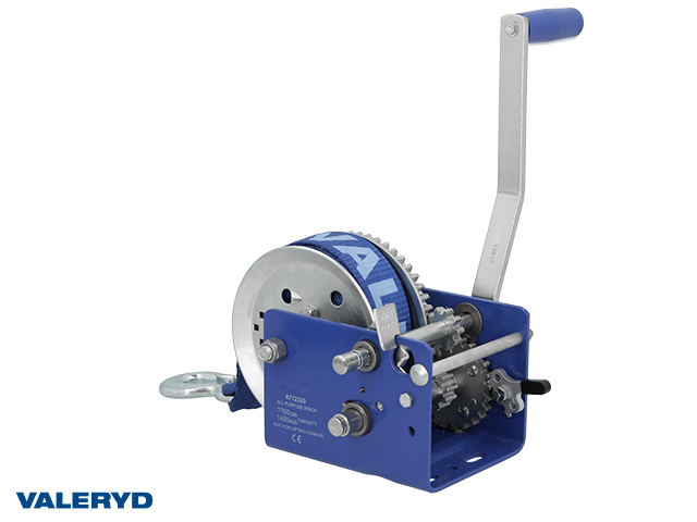 Winch VALERYD 3200lbs/1450kg Including strap 50mm x 6m