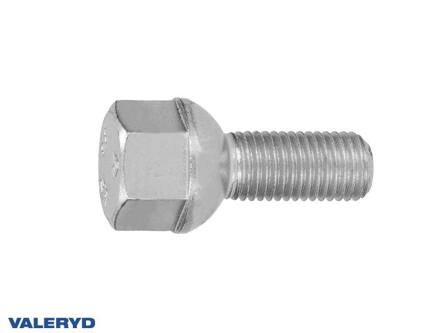 Hjulbult Uni M12x1,5 Sfärisk Nyckelvidd 19mm