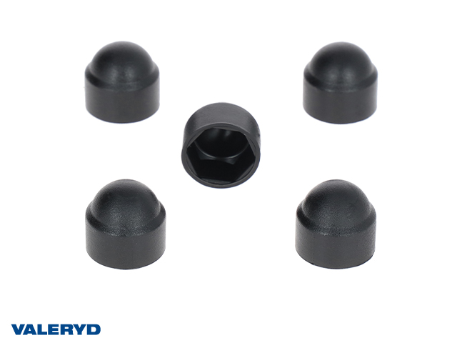 Nut protection 17mm M10 Black (5-pack)