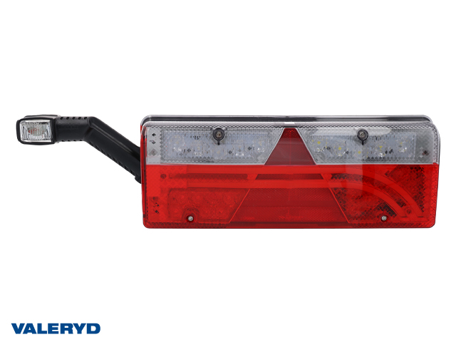 LED Tail light Aspöck Europoint III L 400x153x88mm reflector, fog light, 7 pin. ASS2.1